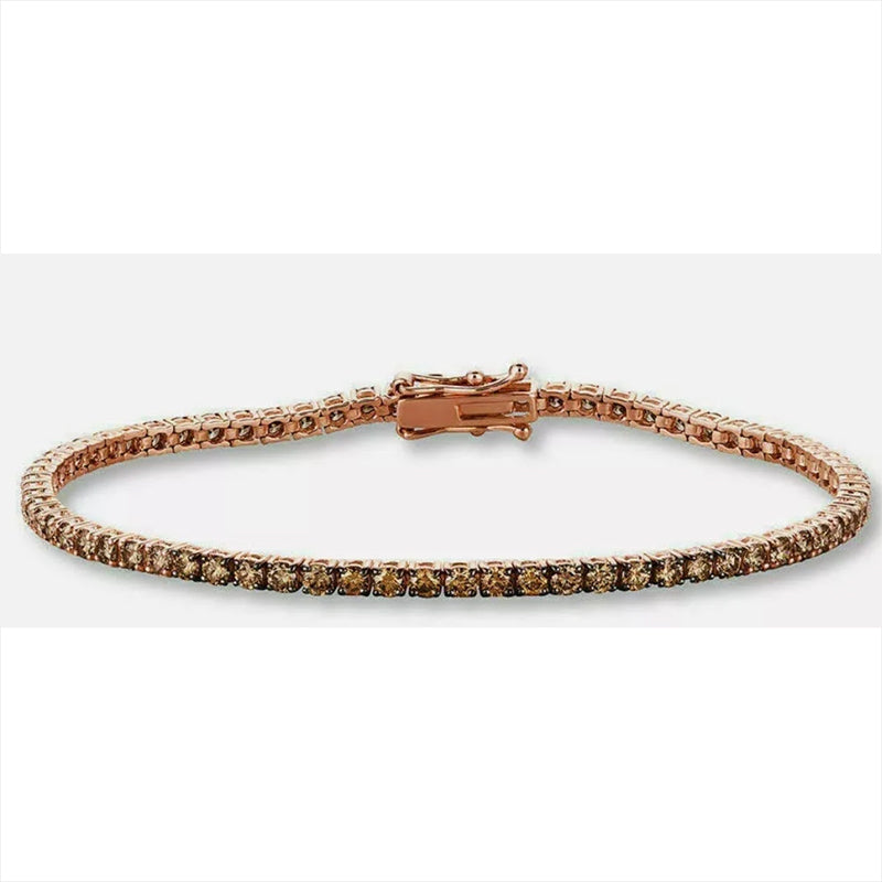 Champagne diamond deals bracelet