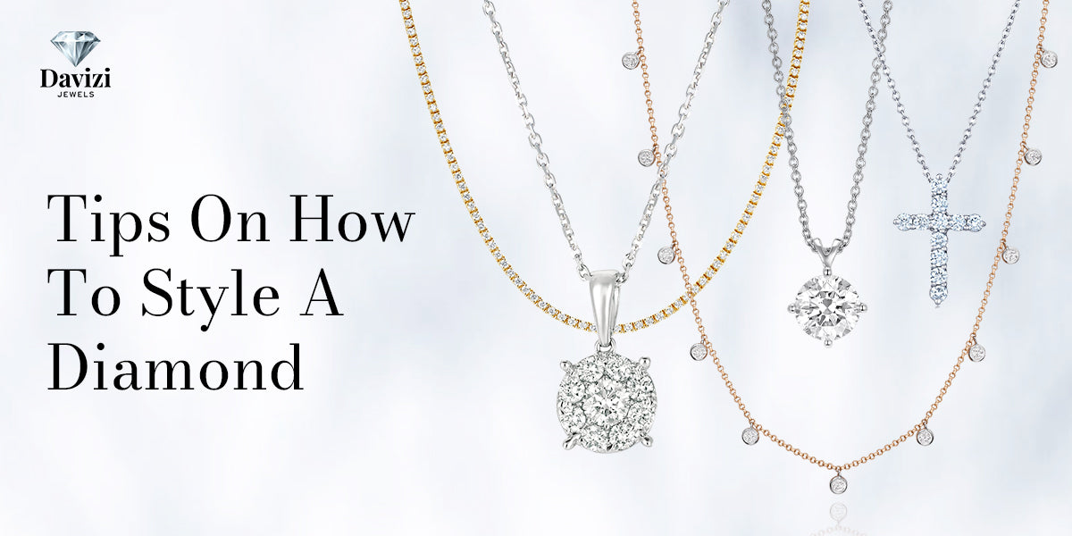 Tips On How To Style A Diamond Necklace