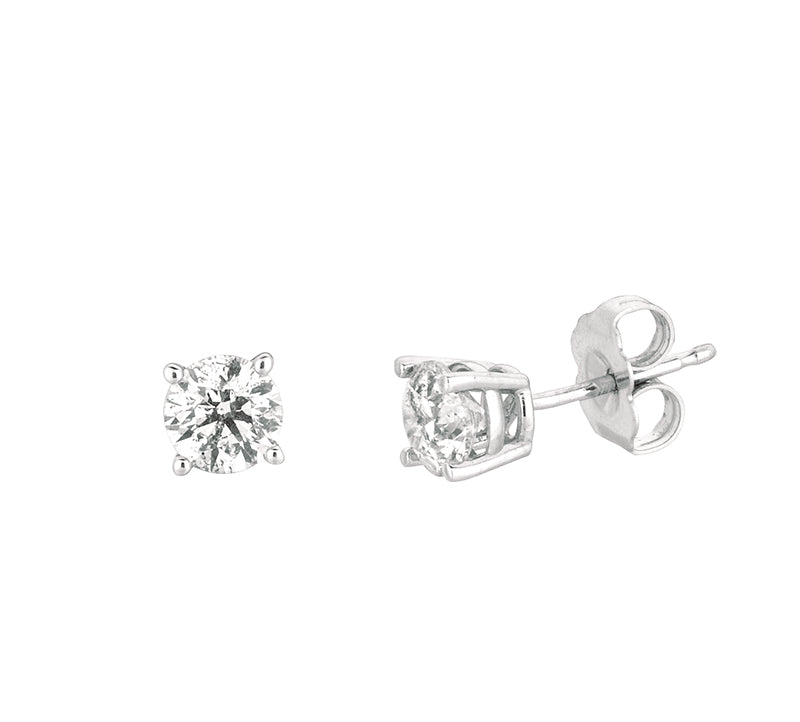 Diamond Engraved Earring Set - Davizi Jewels, NYC