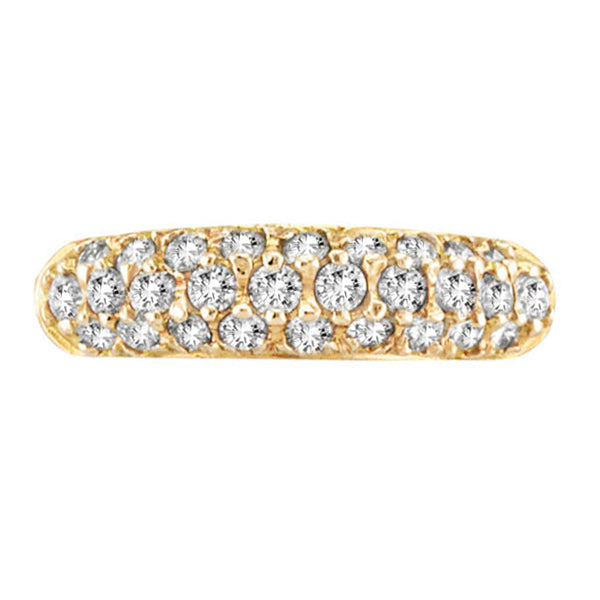 DIAMOND FASHION RING, 14K ROSE GOLD (0.82 CTW)