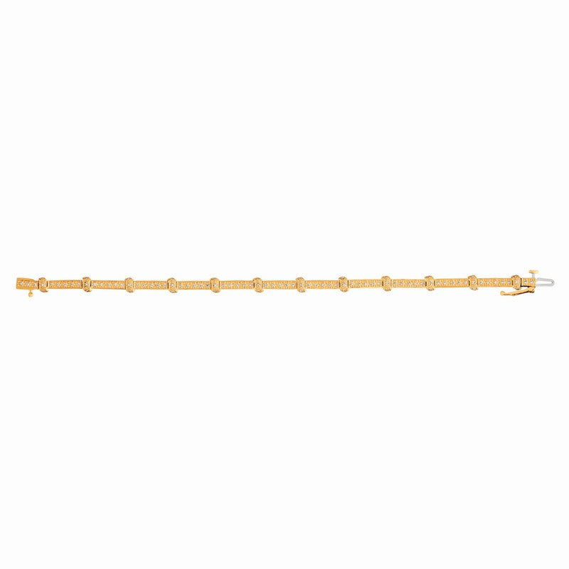 DIAMOND BRACELET 14K GOLD (0.75 CTW)