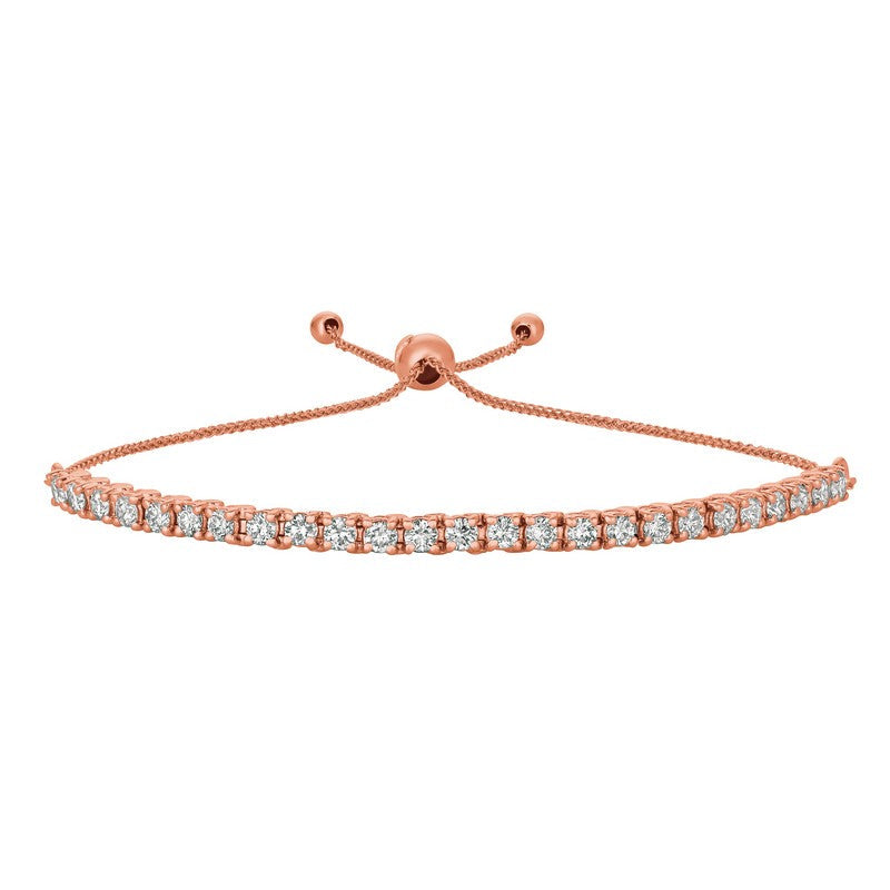 BOLO DIAMOND BRACELET 14K GOLD (1.5 CTW)