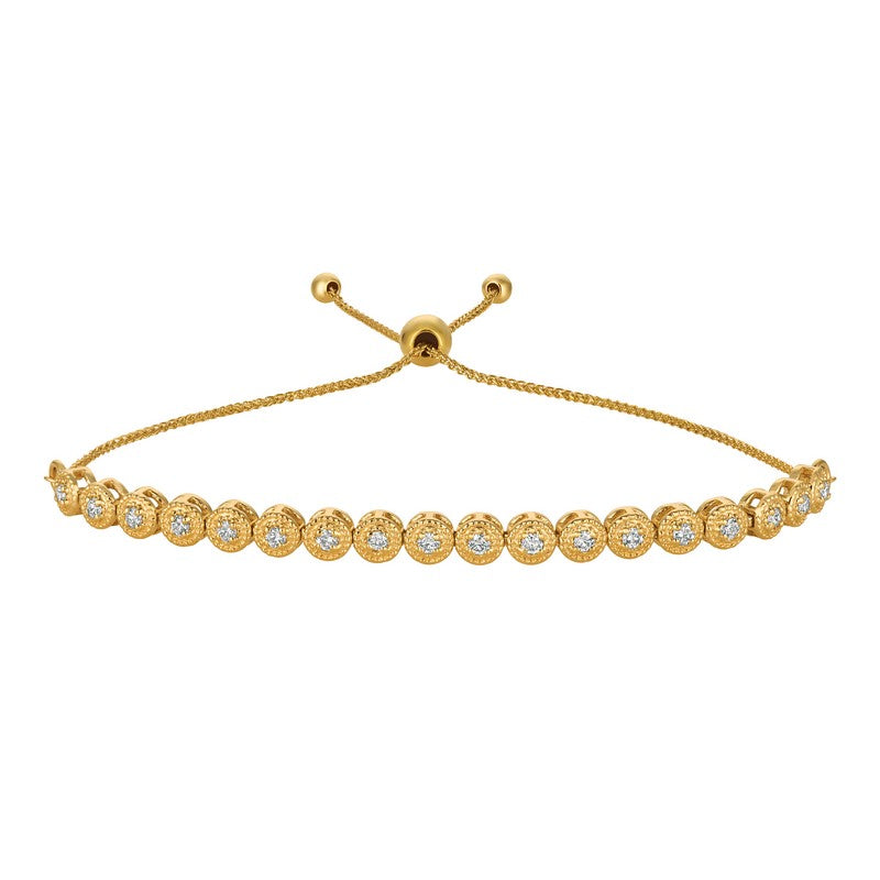 BOLO DIAMOND BRACELET 14K GOLD (0.5 CTW) 3