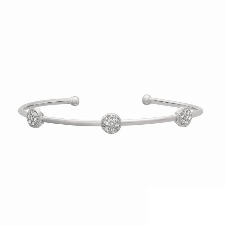 Diamond Bangle 14K White  Gold (0.34 Ctw)