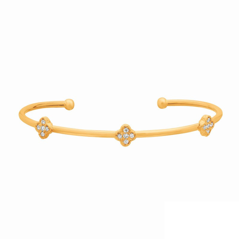 Diamond Bangle 14K Yellow  Gold (0.25 Ctw)