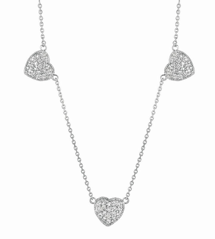 DIAMOND HEART NECKLACE 14K GOLD (0.65 CTW)