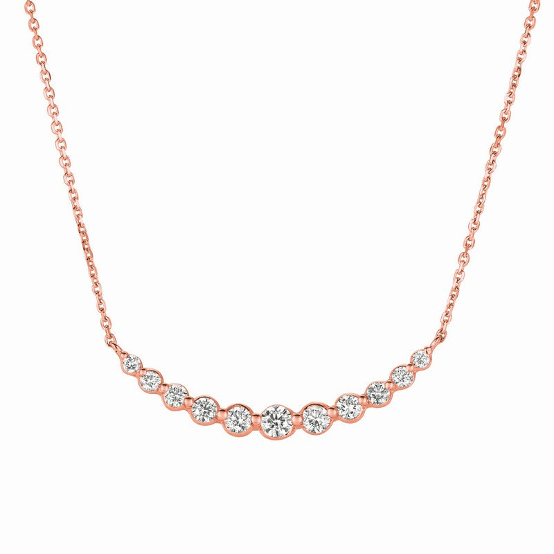 DIAMOND NECKLACE 14K GOLD (0.75 CTW) 3