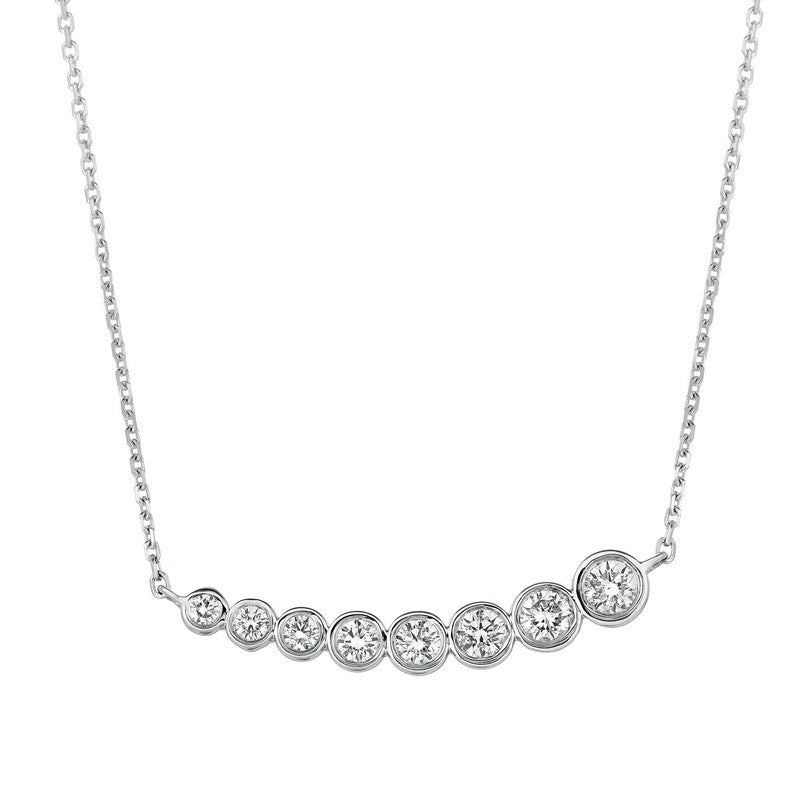 DIAMOND NECKLACE 14K GOLD (1.01 CTW) 2