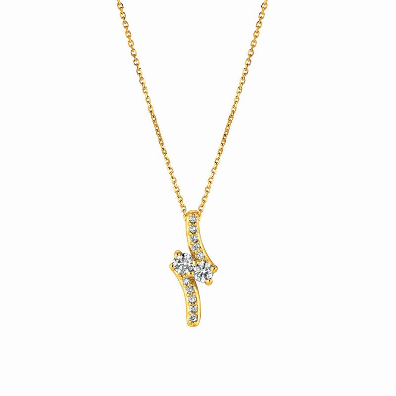 DIAMOND NECKLACE 14K GOLD (0.5 CTW) 5