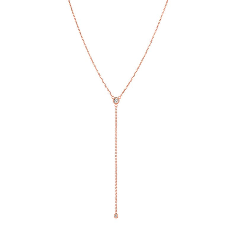 DIAMOND NECKLACE 14K GOLD (0.15 CTW)