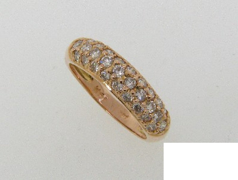 DIAMOND FASHION RING, 14K ROSE GOLD (0.82 CTW)