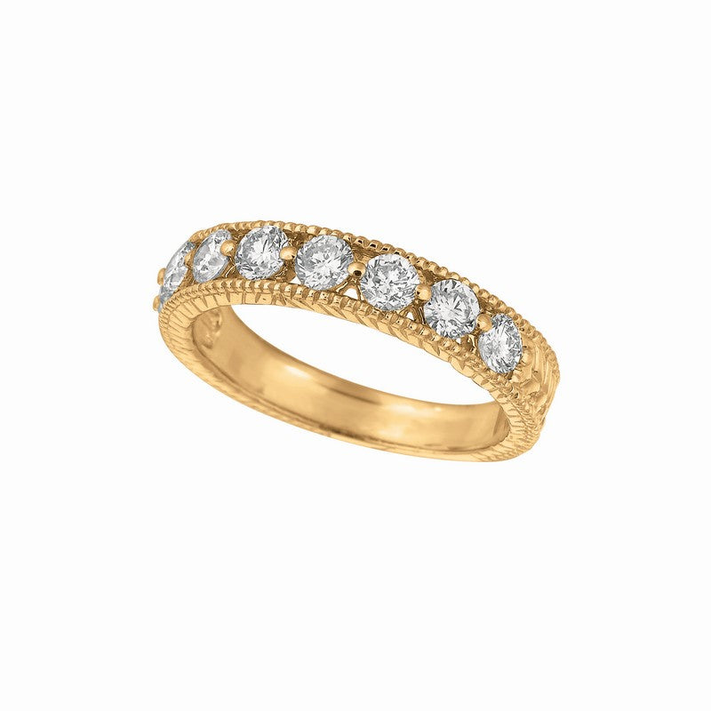 DIAMOND STACK RING 14K GOLD (1.06 CTW)