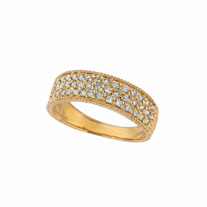 DIAMOND RING 14K GOLD (0.65 CTW) 1