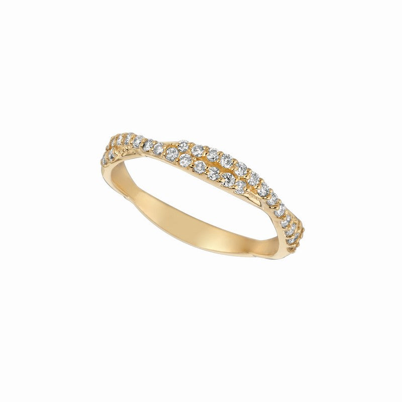 DIAMOND RING 14K GOLD (0.33 CTW) 1