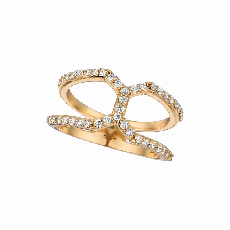 DIAMOND RING 14K GOLD (0.43 CTW) 1