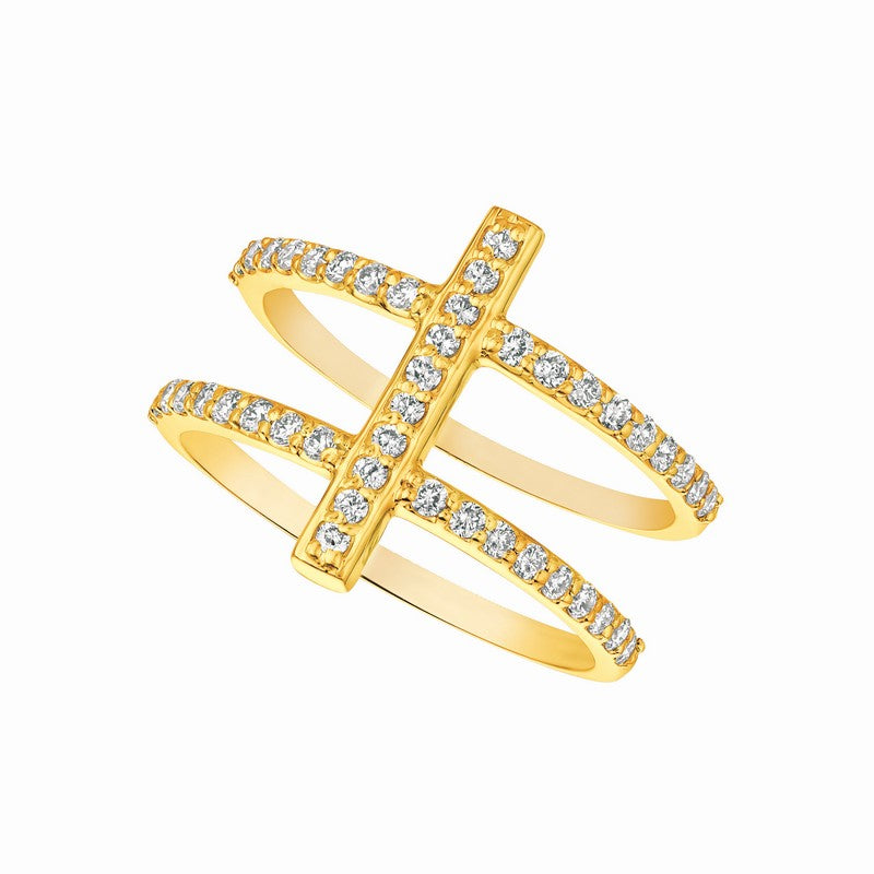 DIAMOND RING 14K GOLD (0.52 CTW)