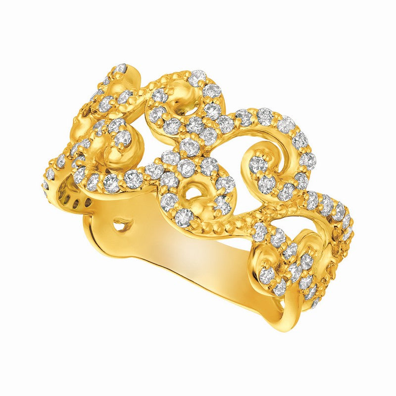 DIAMOND RING 14K GOLD (0.8 CTW) 2