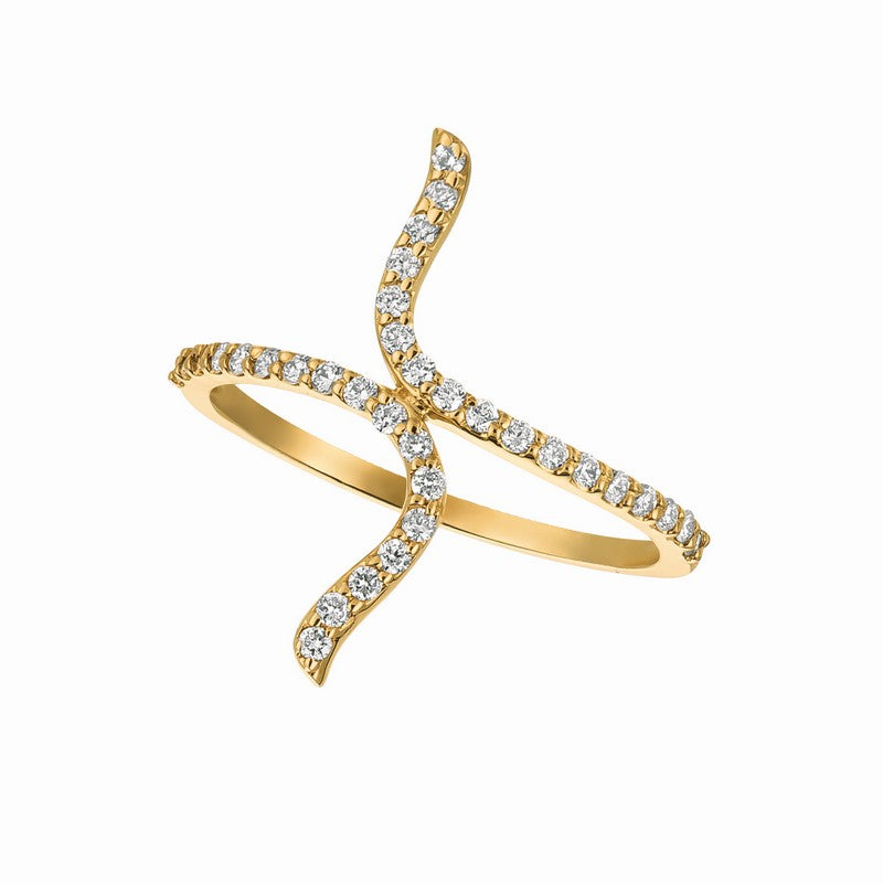 DIAMOND RING 14K GOLD (0.33 CTW)