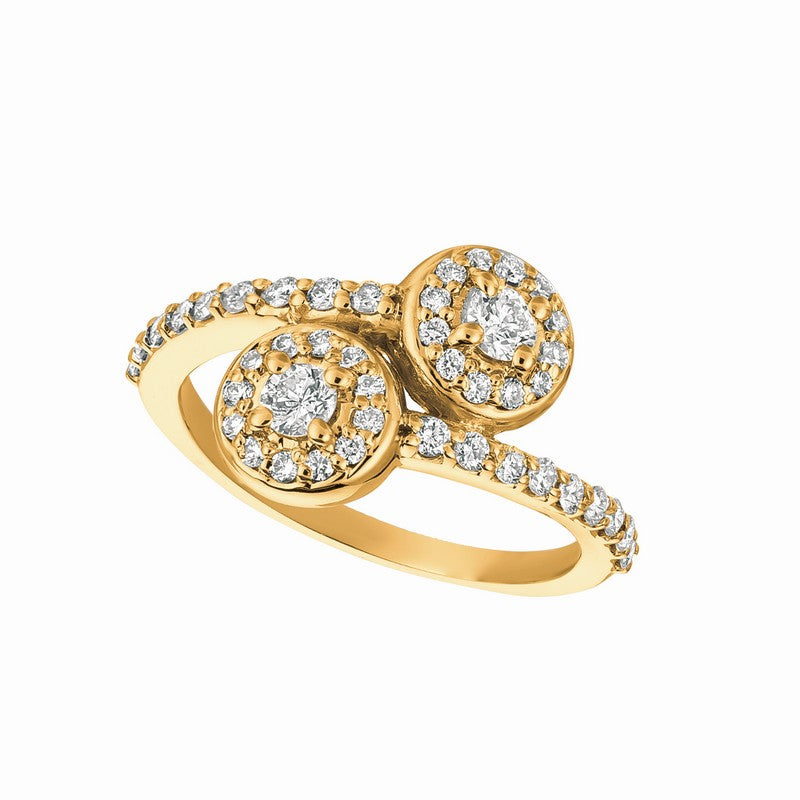 DIAMOND RING 14K GOLD (0.82 CTW) 3