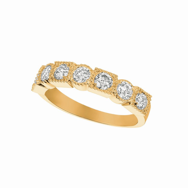 DIAMOND RING 14K GOLD (1 CTW) 10