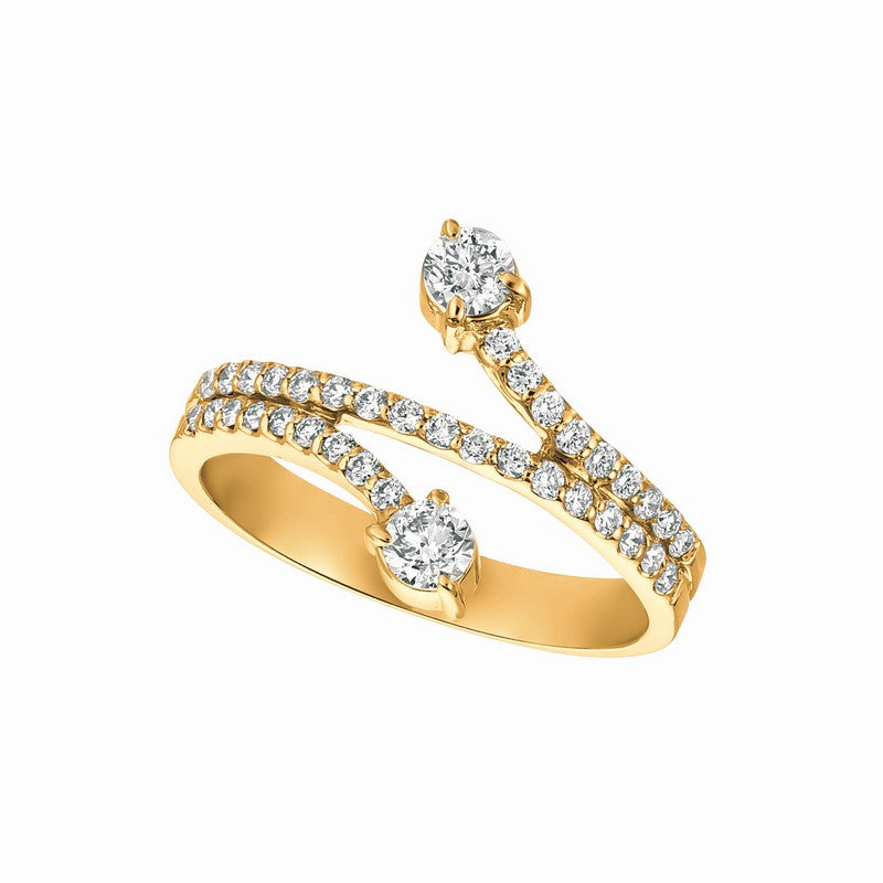 DIAMOND RING 14K GOLD (0.62 CTW) 2